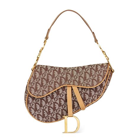 dior 2003 saddle bag|dior saddle bag vintage brown.